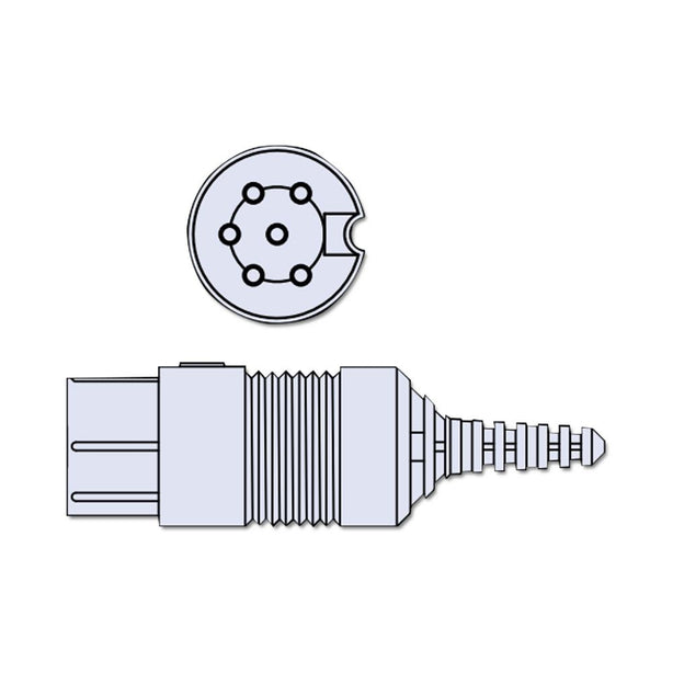 DEROYAL Neonatal Skin Temperature Sensor Probes HNICU-35 50 Each - MDL-QTXVHNICU35