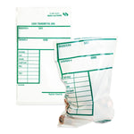 Cash Transmittal Bags with Printed Info Block, Clear, 6" x 9", Quality Park - 45220 - 100 Each