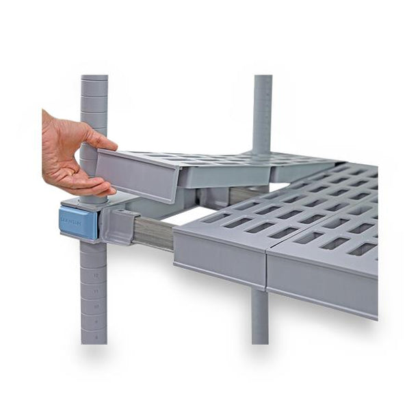 QUANTUM STORAGE SYSTEMS Millenia All Polymer Shelving Units QP182450VS-4 1 Each-MDL-QUAS182450VS4