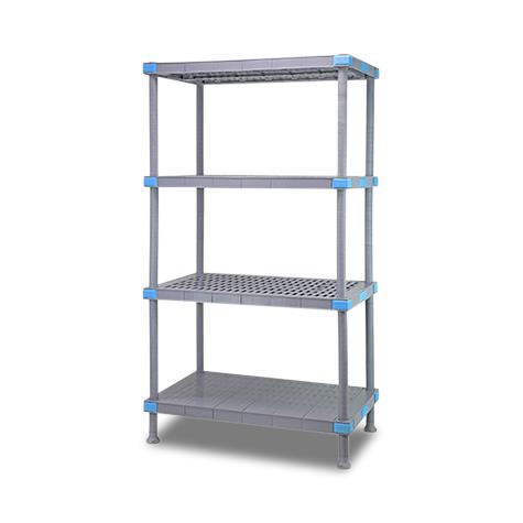 QUANTUM STORAGE SYSTEMS Millenia All Polymer Shelving Units QP182474V3S1 1 Each-MDL-QUAS1824743S1