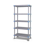 QUANTUM STORAGE SYSTEMS Millenia All Polymer Shelving Units QP183074VS-5 1 Each-MDL-QUAS183074VS5