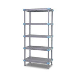 QUANTUM STORAGE SYSTEMS Millenia All Polymer Shelving Units QP185486V4S1 1 Each-MDL-QUAS1854864S1