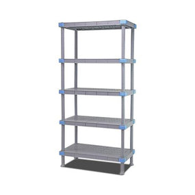 QUANTUM STORAGE SYSTEMS Millenia All Polymer Shelving Units QP186086SS-5 1 Each-MDL-QUAS186086SS5