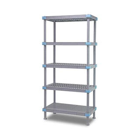 QUANTUM STORAGE SYSTEMS Millenia All Polymer Shelving Units QP187262V4S1 1 Each-MDL-QUAS1872624S1