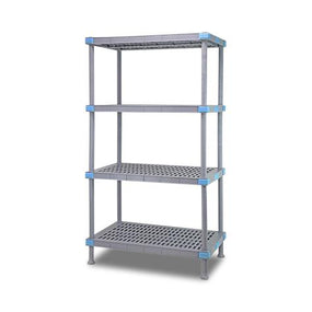 QUANTUM STORAGE SYSTEMS Millenia All Polymer Shelving Units QP187262VS-4 1 Each-MDL-QUAS187262VS4