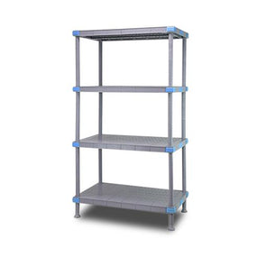QUANTUM STORAGE SYSTEMS Millenia All Polymer Shelving Units QP187286SS-4 1 Each-MDL-QUAS187286SS4