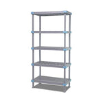 QUANTUM STORAGE SYSTEMS Millenia All Polymer Shelving Units QP213686V4S1 1 Each-MDL-QUAS2136864S1