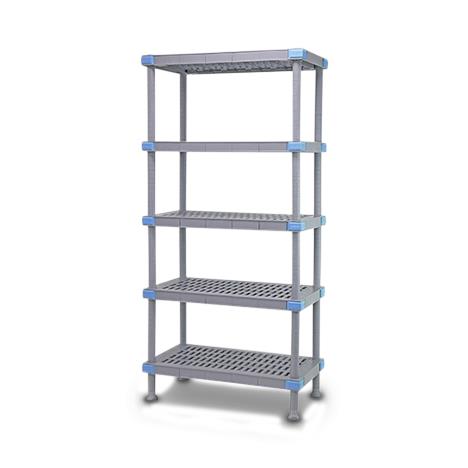 QUANTUM STORAGE SYSTEMS Millenia All Polymer Shelving Units QP246086VS-5 1 Each-MDL-QUAS246086VS5