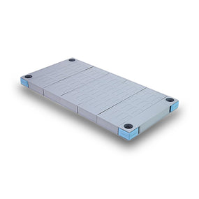 Millenia All Polymer Shelves and Shelving Unit Accessories - QP2172SS - 1 Each - MDL-QUASS2172SS