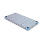 Millenia All Polymer Shelves and Shelving Unit Accessories - QP2460SS - 1 Each - MDL-QUASS2460SS