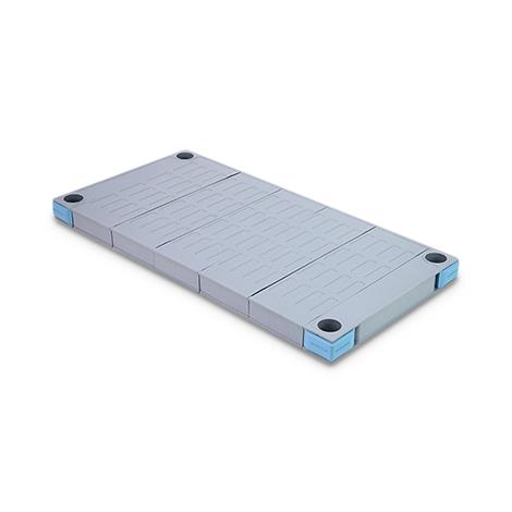 Millenia All Polymer Shelves and Shelving Unit Accessories - QP2460SS - 1 Each - MDL-QUASS2460SS