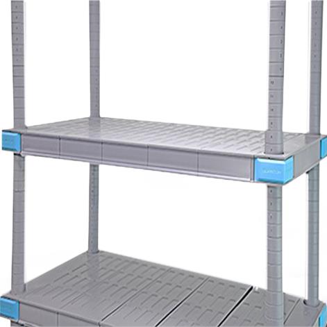 Millenia All Polymer Shelves and Shelving Unit Accessories - QPLH17C - 1 Each - MDL-QUASSLH17C