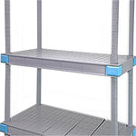 Millenia All Polymer Shelves and Shelving Unit Accessories - QPLH41C - 1 Each - MDL-QUASSLH41C