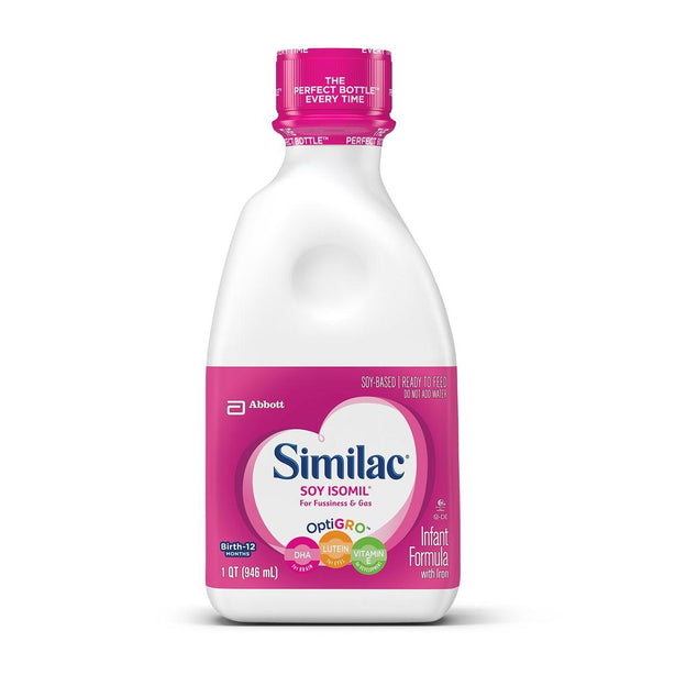 Similac Soy Advanced Isomil Liquid Infant Formula - 56975 - 12 Each - MDL-R-L56975