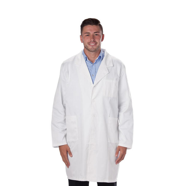 Prestige Medical Men's 5-Button Lab Coats - 5710-S - 1 Each - MDL-RAC5710S