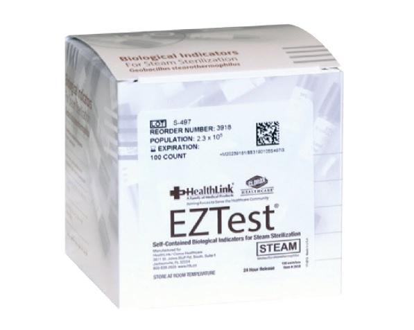 HEALTHLINK, INC EZ-Test biological Indicator Packs 3918 100 Each - MDL-RAH3918