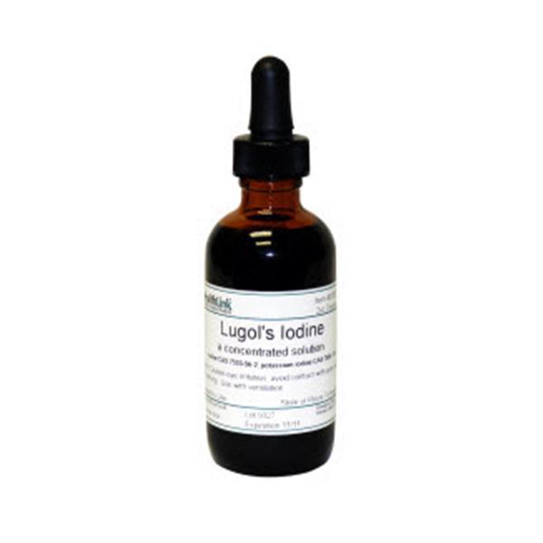 Healthlink 400359 Lugol's Iodine Stain, Conc, Nonregular, 4 oz., 5% - MDL-RAH400359 - 1 Each