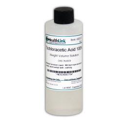 Healthlink Trichloroacetic 400577 Thrichloracetic Acid, Reagent 100%, Hazmat, 4 oz. - MDL-RAH400577 - 1 Each
