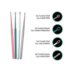 Healthlink Ear Curette, Round, Turquoise, 3 mm - RAH6600