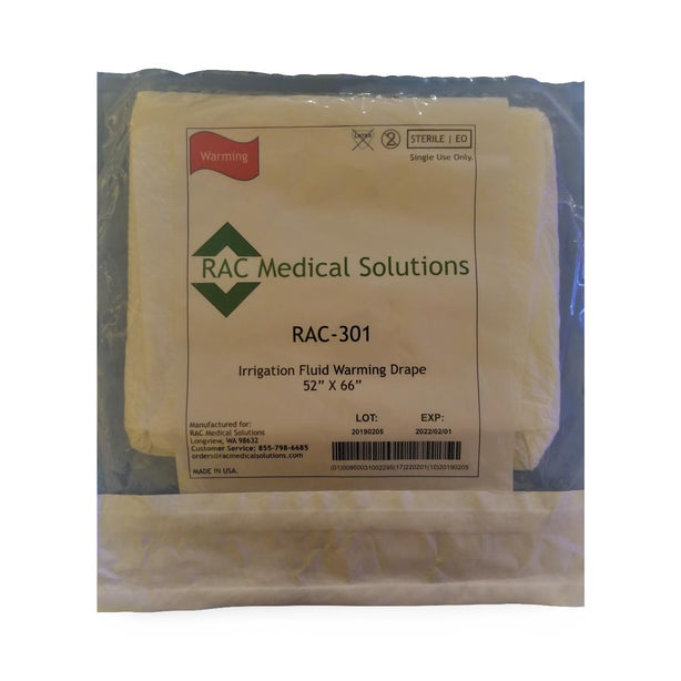 Rac Medical Solutions LLC RAC Fluid Warming and Irrigation Drapes RAC301 24.0 Each-MDL-RAORAC301