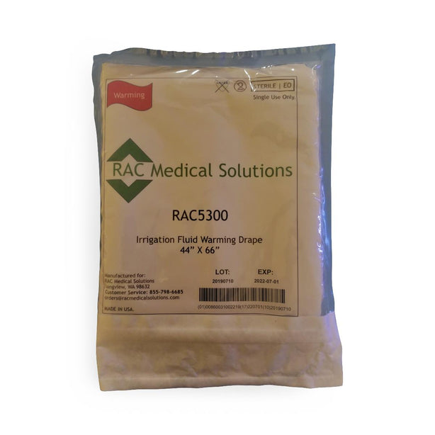 Rac Medical Solutions LLC RAC Fluid Warming and Irrigation Drapes RAC5300 24.0 Each-MDL-RAORAC5300