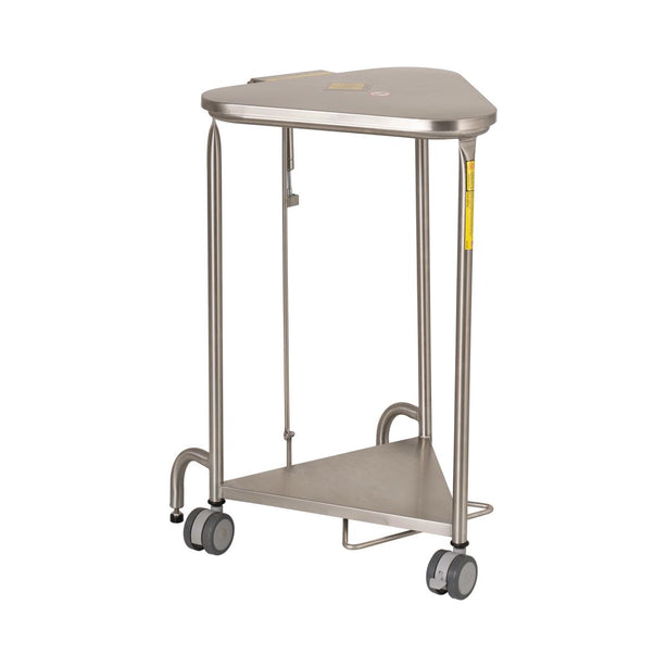 R & B WIRE PRODUCTS INC Triangular Hamper Stands with Lid 669SS 1 Each - MDL-RBW669SS