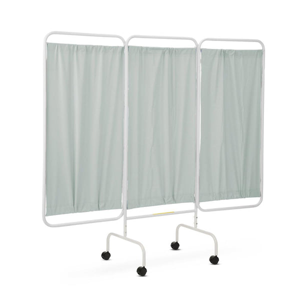 R & B Wire Products Inc 3-Panel Antimicrobial Privacy Screens PSS-3CUS/AML/GG - 1.0 Each
