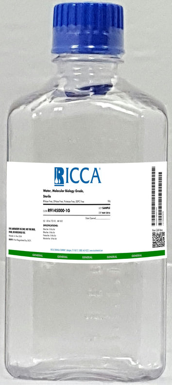 Ricca Chemical Company LLC Sterile Deionized Water R9145000-1G - 1.0 Each