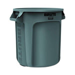 RUBBERMAID Brute Round Containers RCP2610GRA 1 Each - MDL-RCP2610GRA
