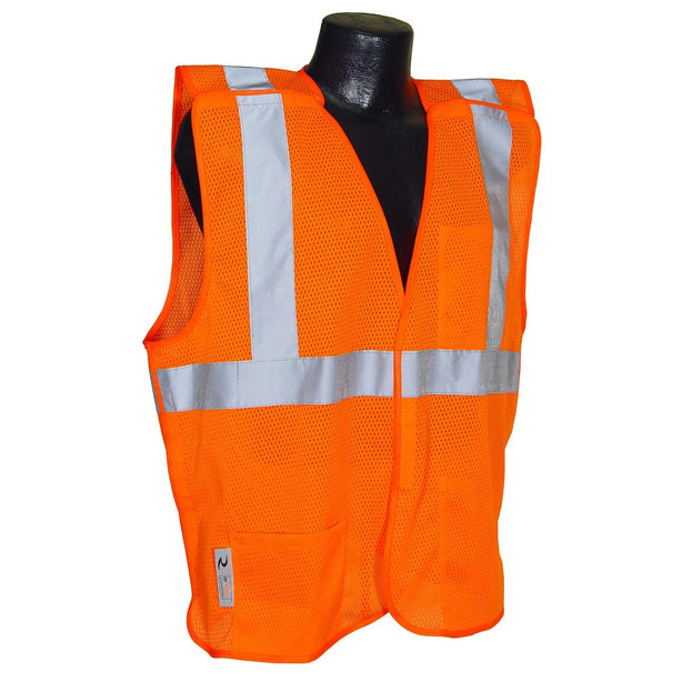 RADIANS/TECHNA Radians Breakaway Mesh Safety Vests SV4OM2X 1 Each - MDL-RDASV4OM2X