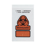 RD Plastics Biohazard Specimen Bags - B27 - 1000 Each - MDL-RDPB27