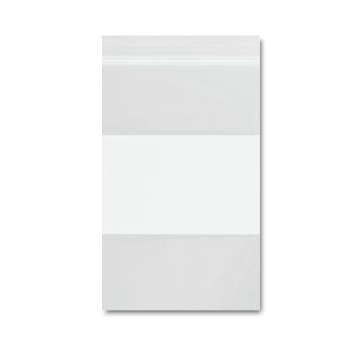 Rd Plastics Co Inc Clear 4 Mil Reclosable Bags with White Block C69 1000.0 Each-MDL-RDPC69