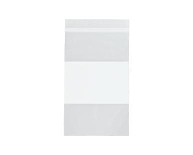 Rd Plastics Co Inc Clear 4 Mil Reclosable Bags with White Block C73 1000.0 Each-MDL-RDPC73