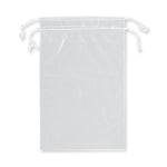 Rd Plastics Co RD Clear G104 Setup Bags with Double Drawstring, 12" x 15", Cotton - MDL-RDPG104 - 1000 Each