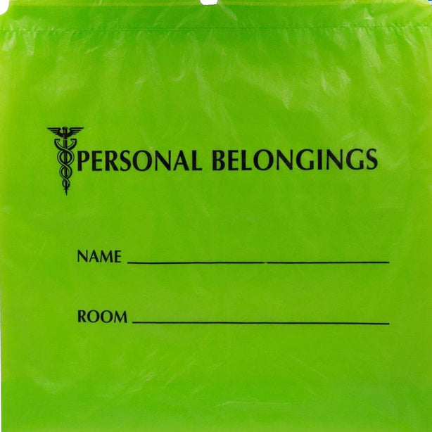 Rd Plastics Co G124 Patient Belongings Bags, Personal - MDL-RDPG124 - 500 Each