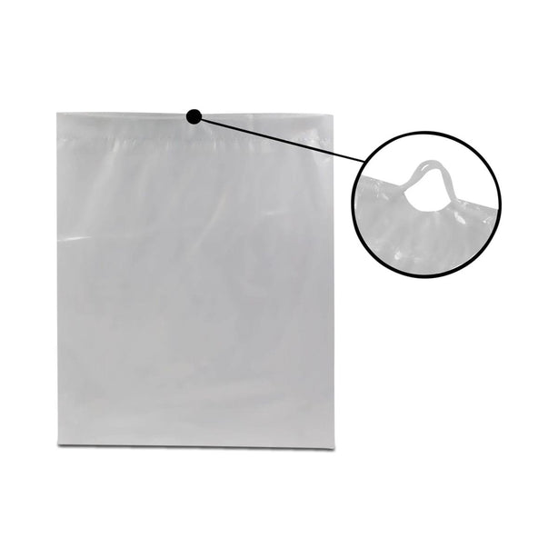 Rd Plastics Co RD Single G127 Drawstring Bag, Clear, 15" x 20" - MDL-RDPG127 - 500 Each