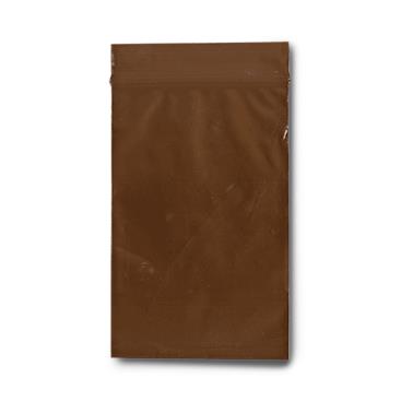 Amber Open End Reclosable Zip Bags - Q205 - 1000 Each - MDL-RDPQ205