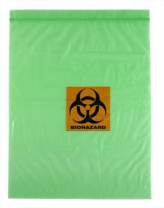 Rd Plastics Co Inc Tinted Biohazard Printed 2 Wall Bags Q372 1000.0 Each-MDL-RDPQ372