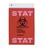 Rd Plastics Co Inc STAT Printed 3-Wall No-Flap Reclosable Bags Q603 100.0 Each-MDL-RDPQ603Z