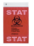 Rd Plastics Co Inc STAT Printed 3-Wall No-Flap Reclosable Bags Q603 1000.0 Each-MDL-RDPQ603