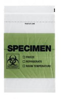 Color-Block Biohazard Printed English/Spanish Bags - Q768 - 1000 Each - MDL-RDPQ768