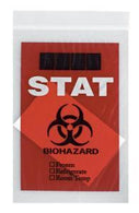 Biohazard Printed 3 Wall Bags with Absorbent - Q793 - 500 Each - MDL-RDPQ793