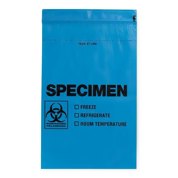 Rd Plastics Co Inc Biohazard Printed 3 Wall Bags with Tear-Away Q866 1000.0 Each-MDL-RDPQ866