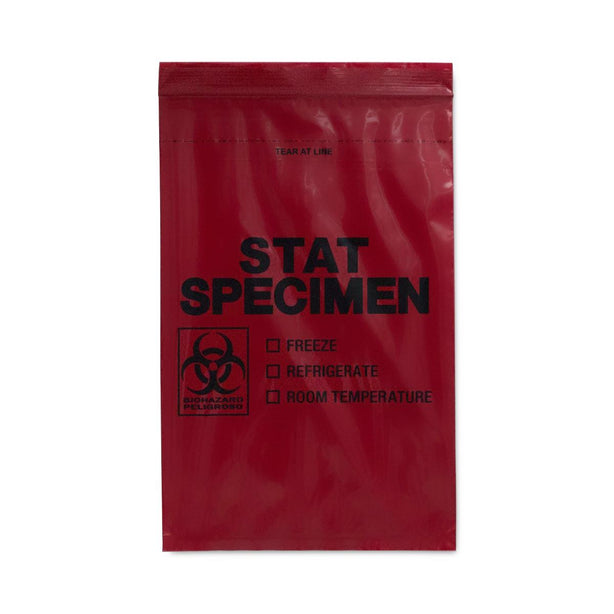 Rd Plastics Co Inc Opaque Stat Print Tearaway-Top 3-Wall Specimen Bags Q867 1000.0 Each-MDL-RDPQ867