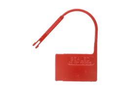 Rd Co Padlock-Style Security Plastic Padlock Seal, Red, Unnumbered - RDPR70