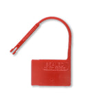 Rd Co Padlock-Style Security Plastic Padlock Seal, Yellow, Sequential Numbered - RDPR82
