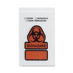 Rd Plastics Co Inc Zip-Closure Biohazard Specimen Transport Bags RDPB37 - 1000.0 Each - MDL-RDPRDPB37