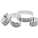 Zebra Technologies UltraSoft Z-Band Wristband, Adult, Soft, 1" x 11", Blue - ZE.10015355-2K - 1050 Each