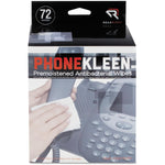 Advantus Corporation PhoneKleen Cleaning Wipes RR1303 - 72.0 Each