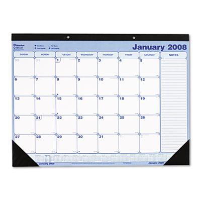 Rediform Office Products Blueline Desk Pad Calendar C181731 1.0 Each-MDL-REDC181731